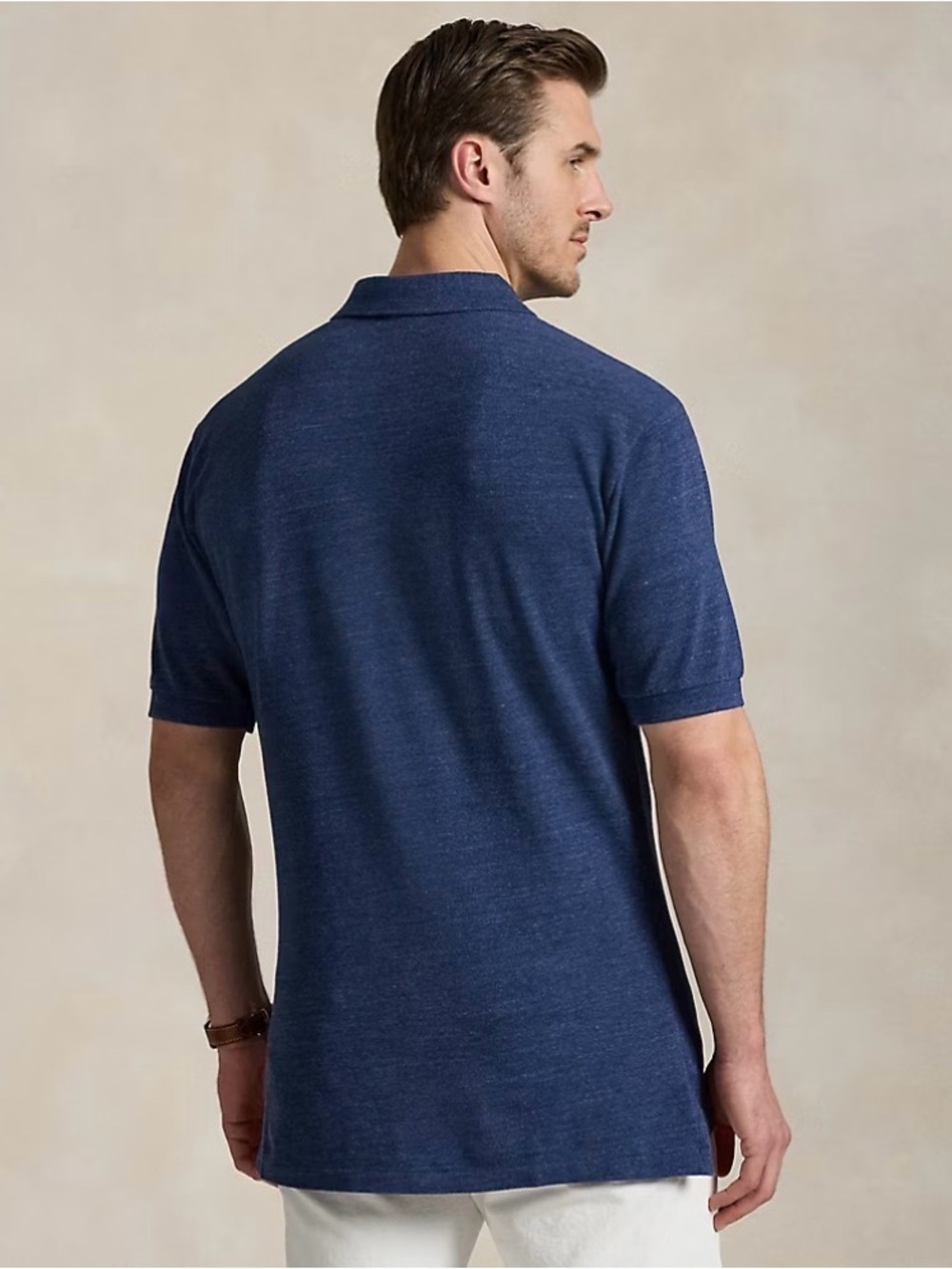 POLO RALPH LAUREN Men’s Navy Polo Shirt – Large – Red Pony Logo - Picture 2 of 4